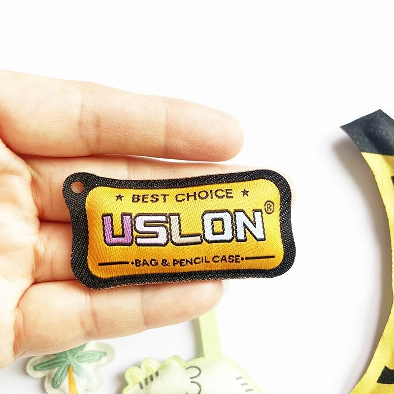 3D Puffy Woven Patch high quality