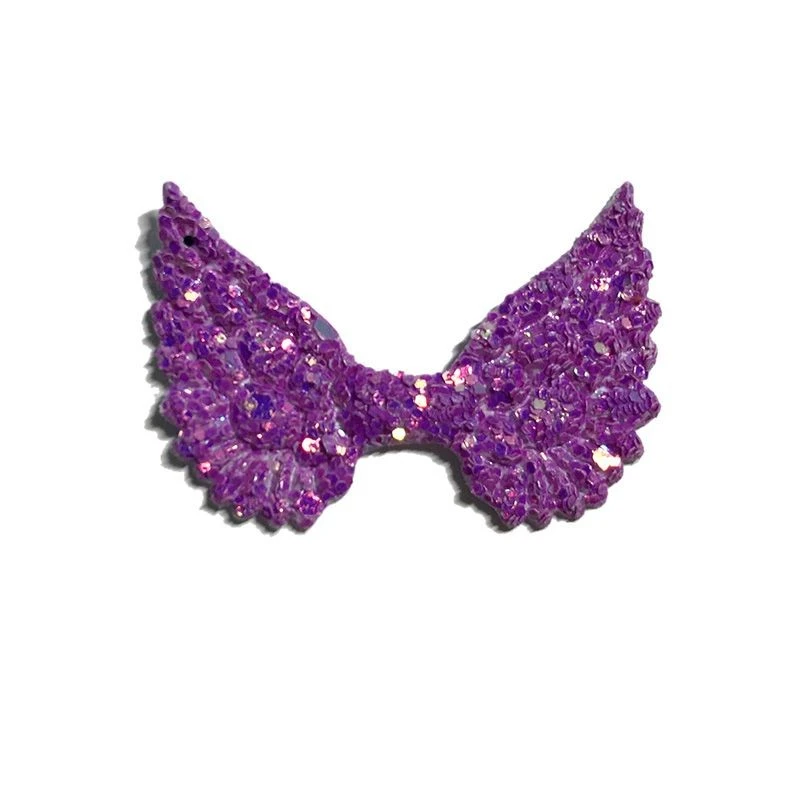 Glitter Sew On Padded Applique Patch high quality
